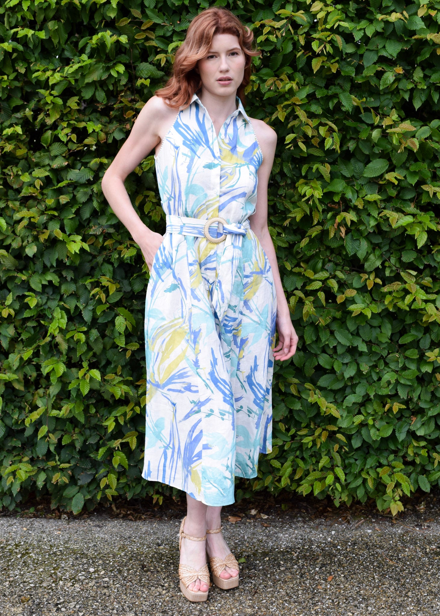 dress aquamarine Never A Wallflower