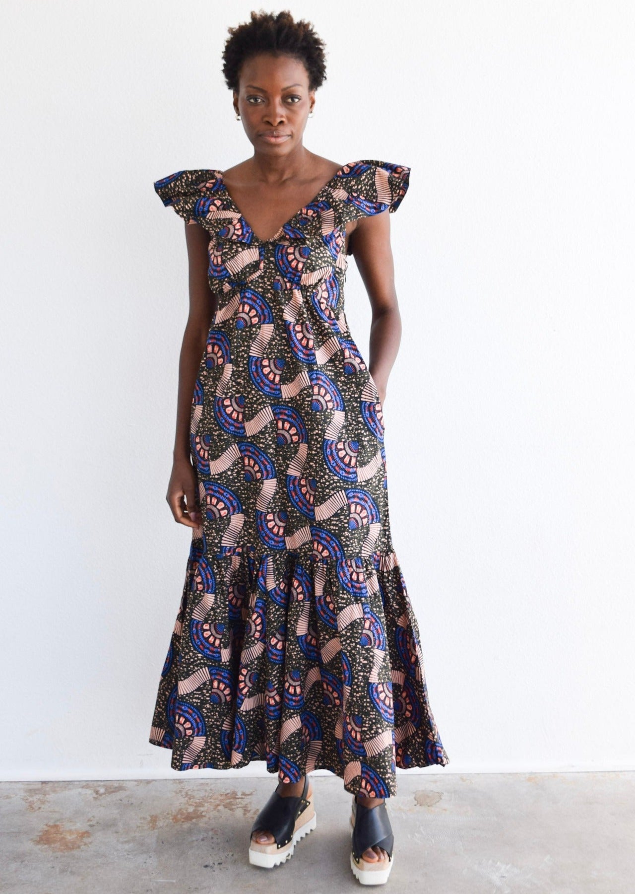 Stunning hot African Print Wax Dress