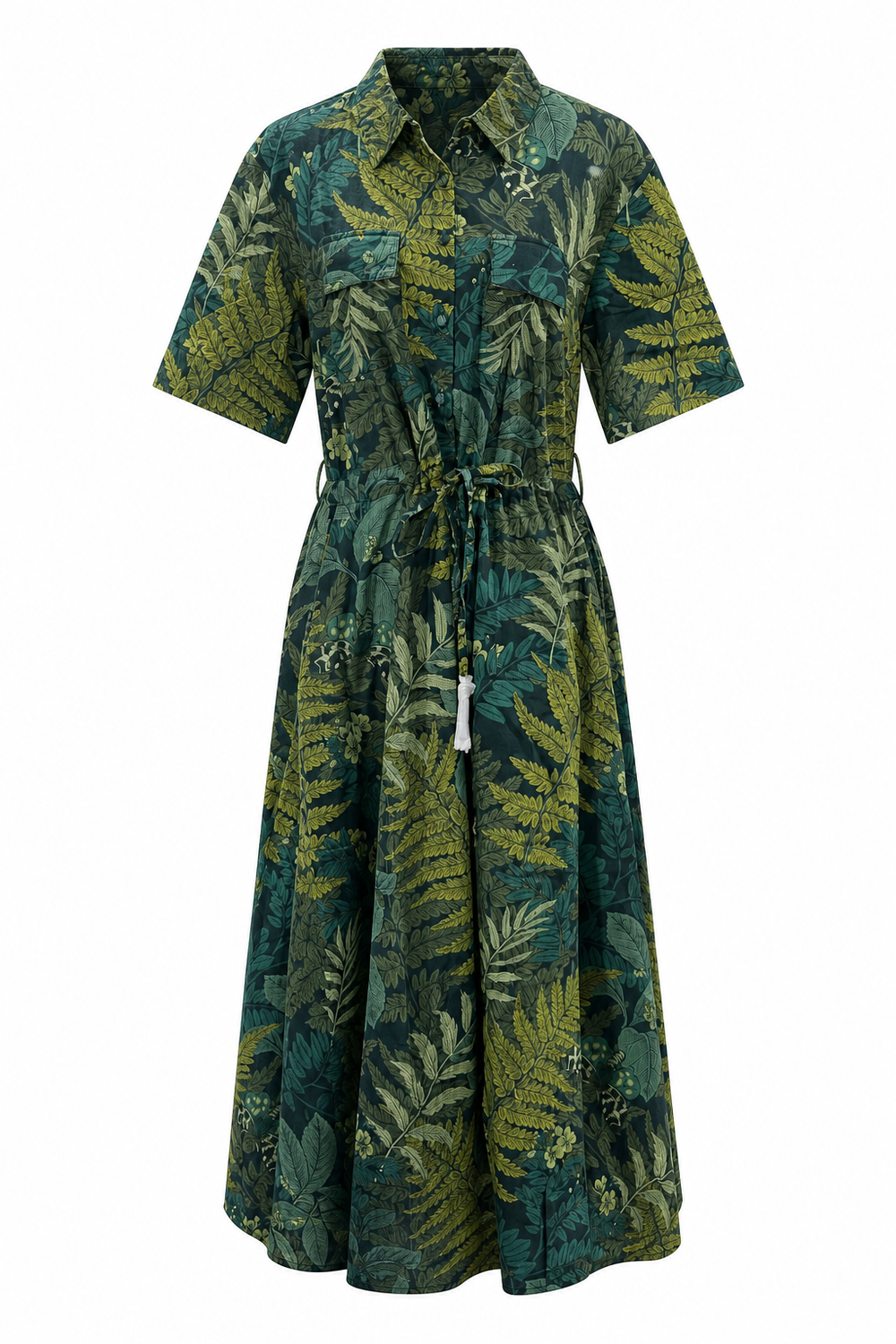 Kelli Maxi Dress Midnight Fern