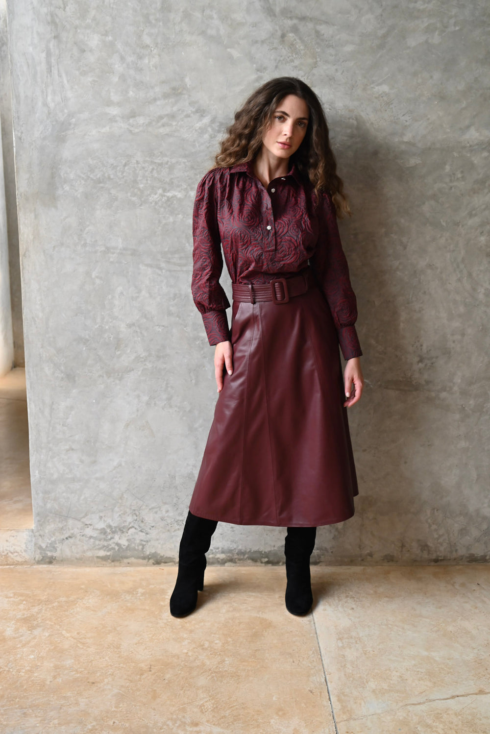 Everything Top Rose Taffeta