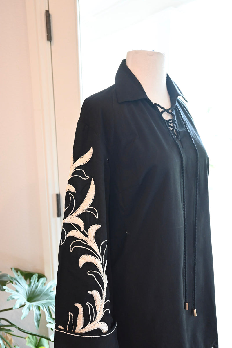 Florentine Short Dress Black