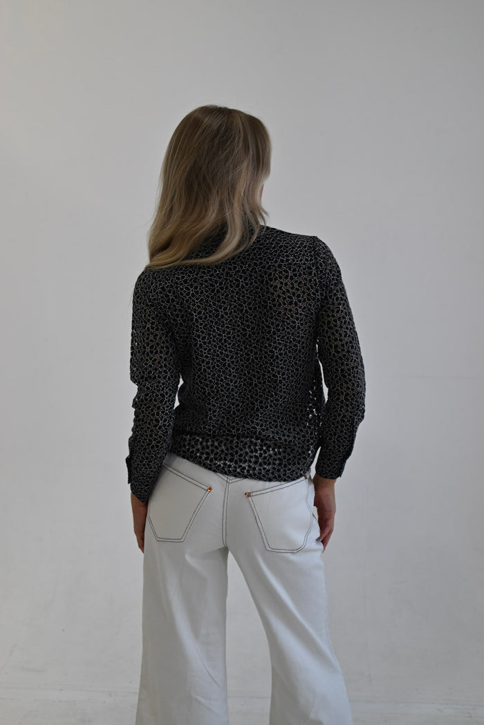 Girlfriend Shirt Black Lace