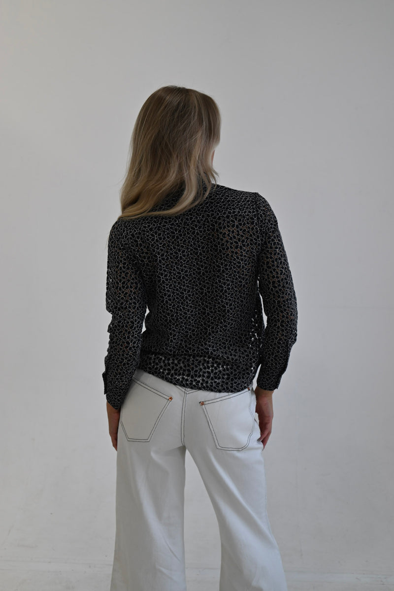 Girlfriend Shirt Black Lace