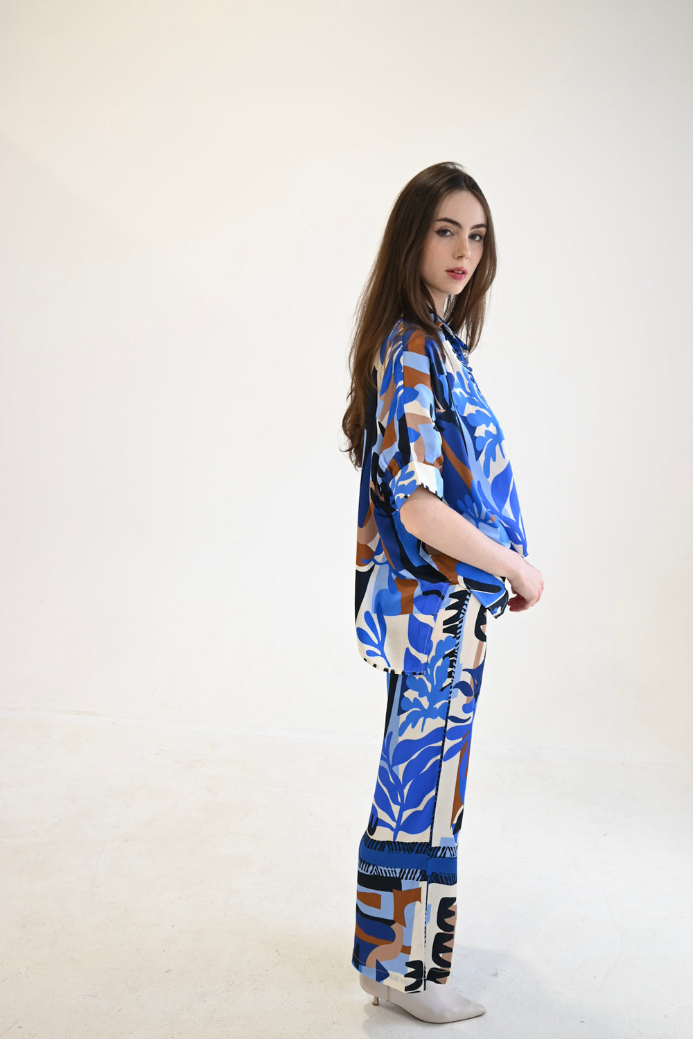 Shreveport Top Scarf Print