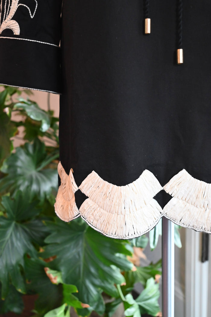 Florentine Short Dress Black