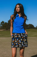 Alice Embroidered Skirt Midnight Bloom