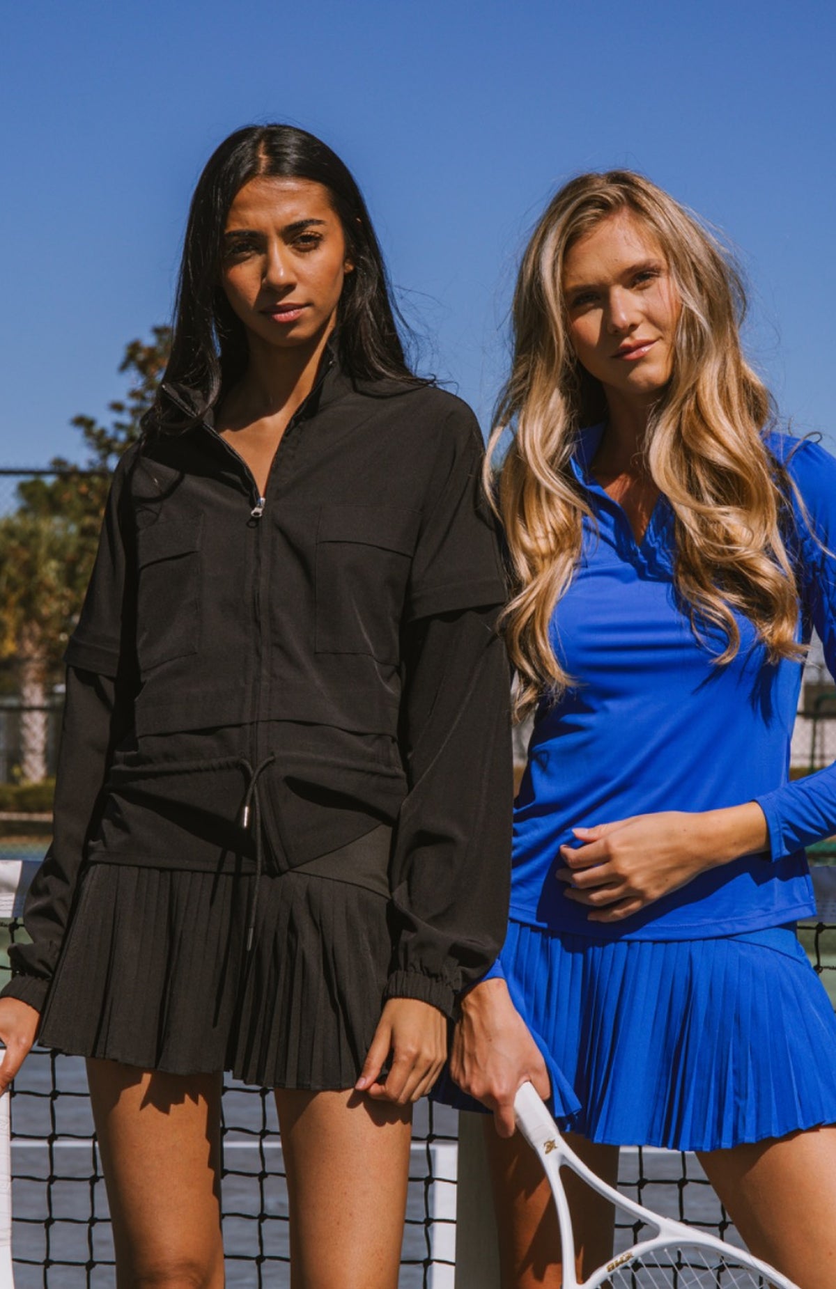 Brynn 1/4 Zip Top Lapis Blue