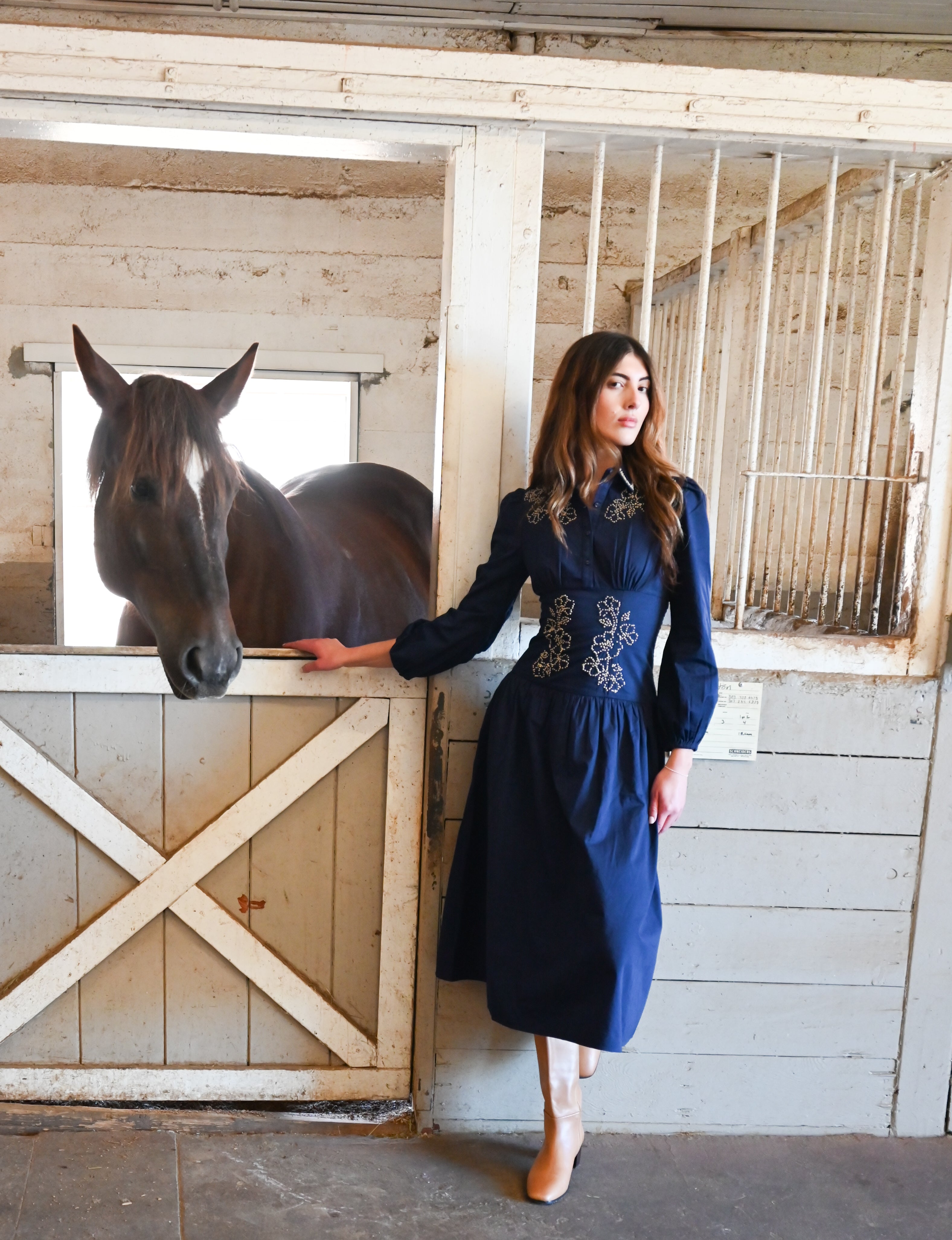 Bluebonnet Long Dress – NeverAWallflower