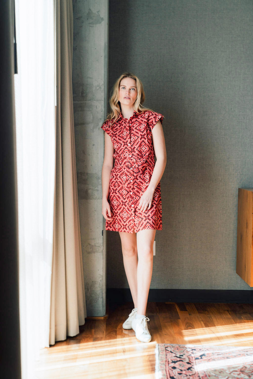 Coral Dress Bandana