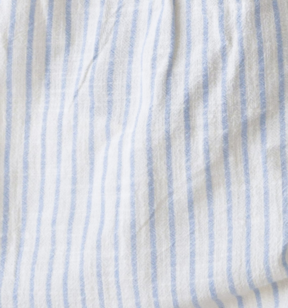 Pull On Shorts Blue Stripe