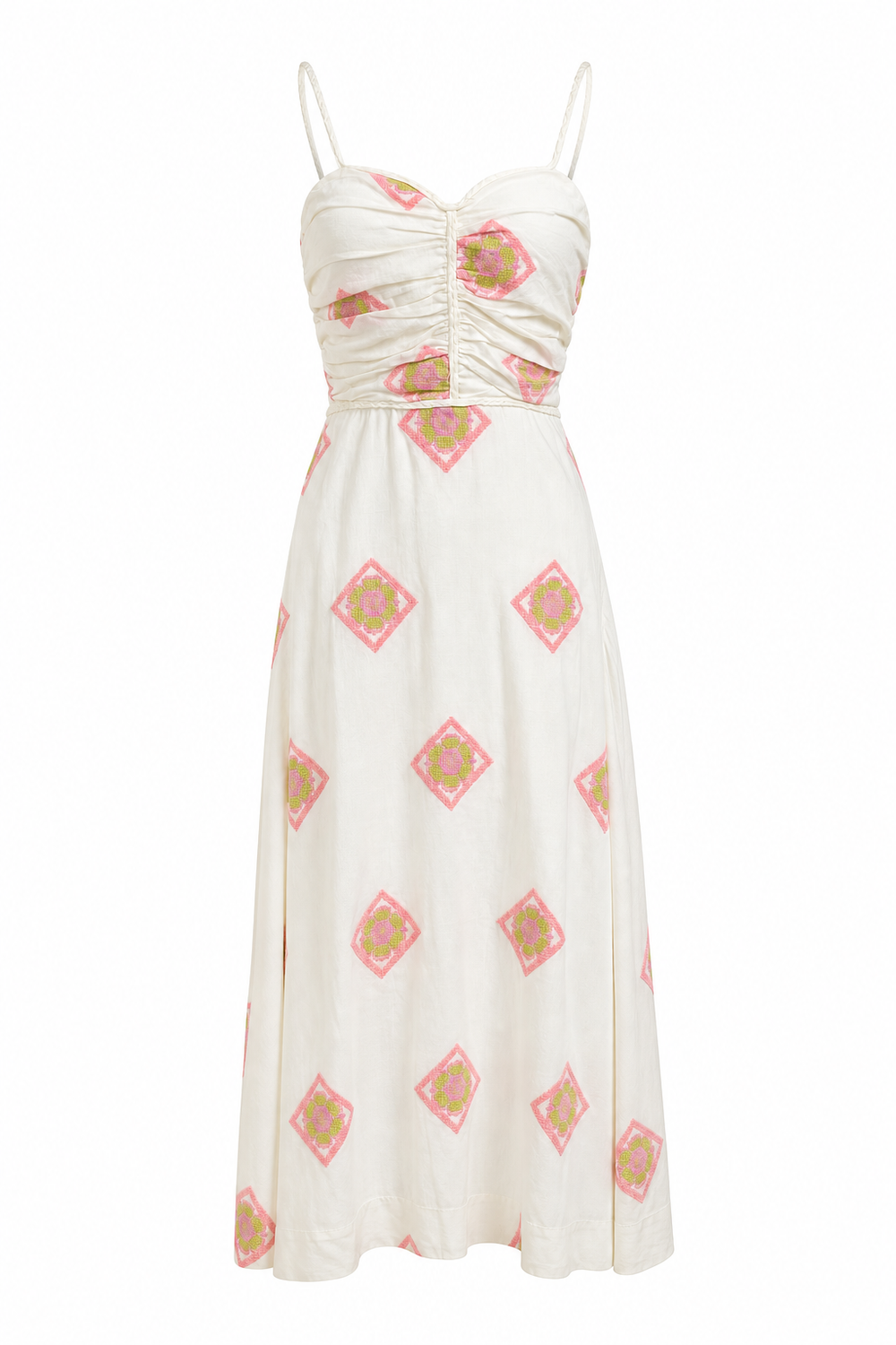 Bordeaux Dress Orchid Medallion
