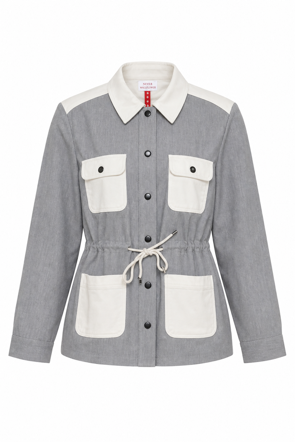 Cargo Jacket Grey/Bone Denim
