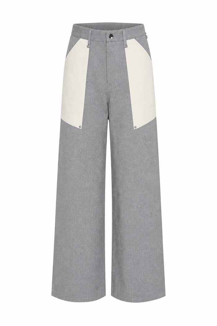 Cargo Pants Grey/Bone Denim