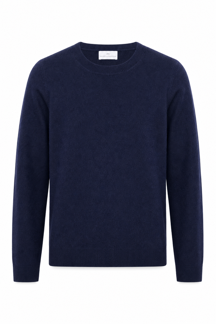 Remy Cashmere Sweater Navy