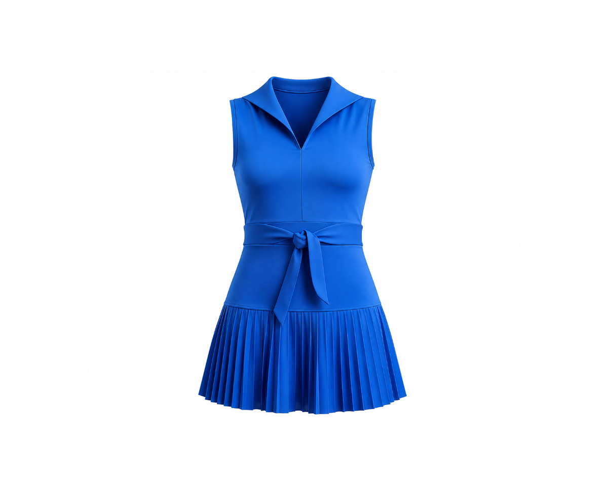 Darcy Dress Lapis Blue