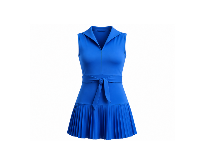 Darcy Dress Lapis Blue