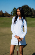Brynn 1/4 Zip Top White