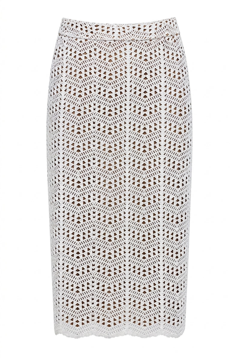 Lily Skirt Bone Crochet