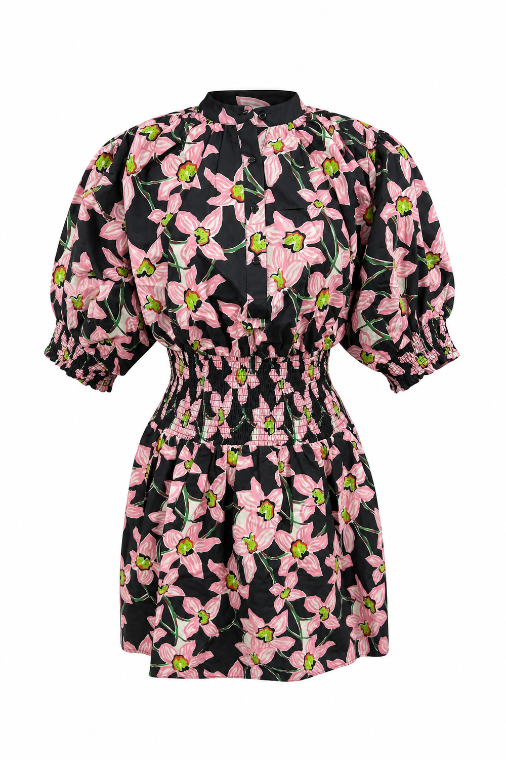 Cynthia Dress Orchid Print