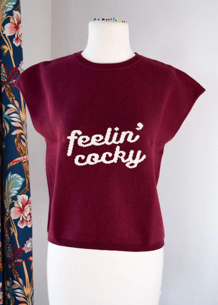 Game Day Sweater - Feelin' Cocky