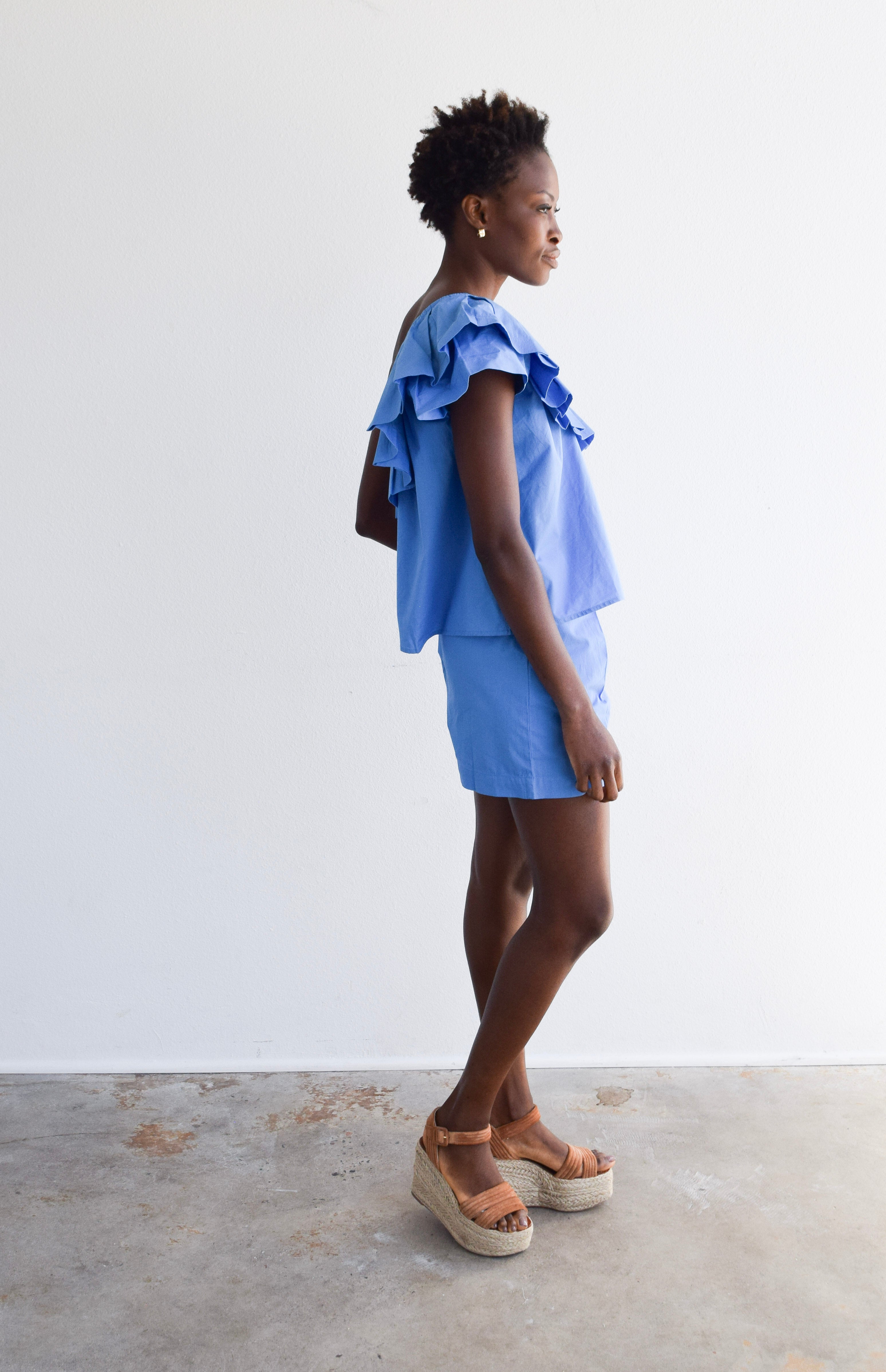 steele bellflower smock top