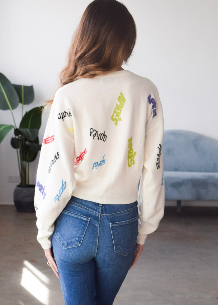 Retro Après Crew Neck Sweater