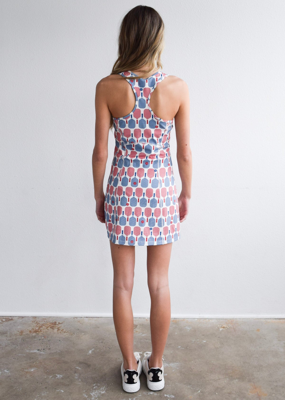 Scoop Neck Tank Dress Pickleball Racquets