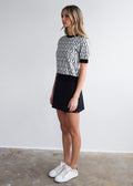 Short Sleeve Crew Neck Sweater Golf Balls