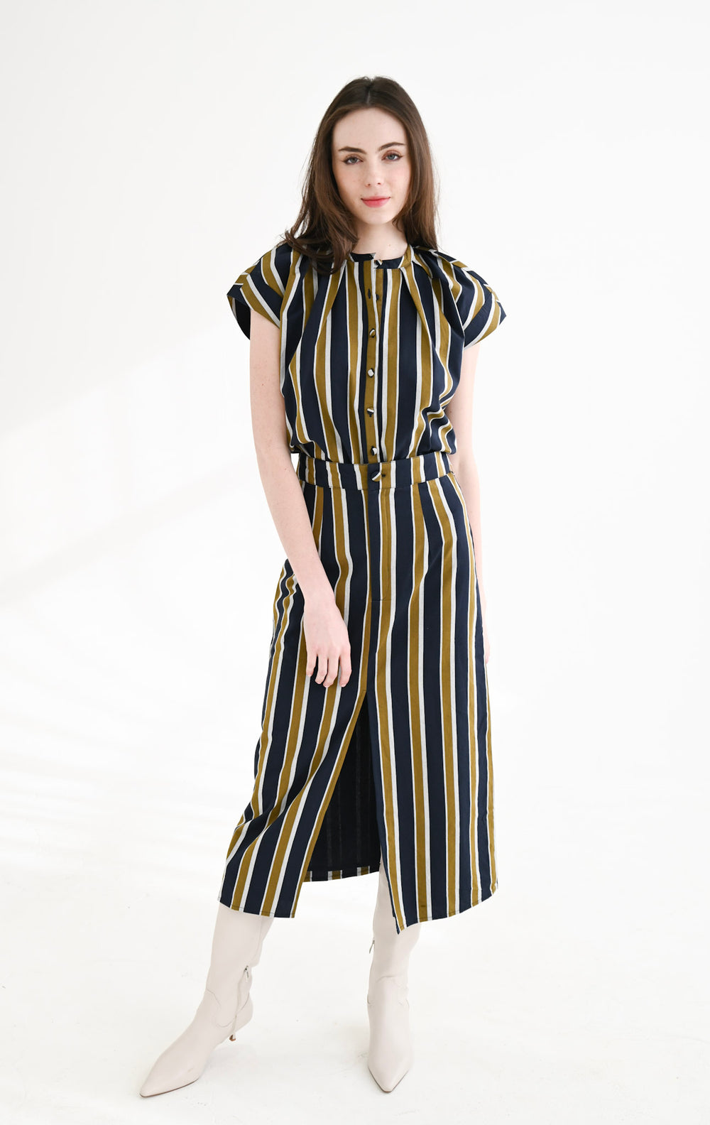 Limelight Top Shirting Stripe