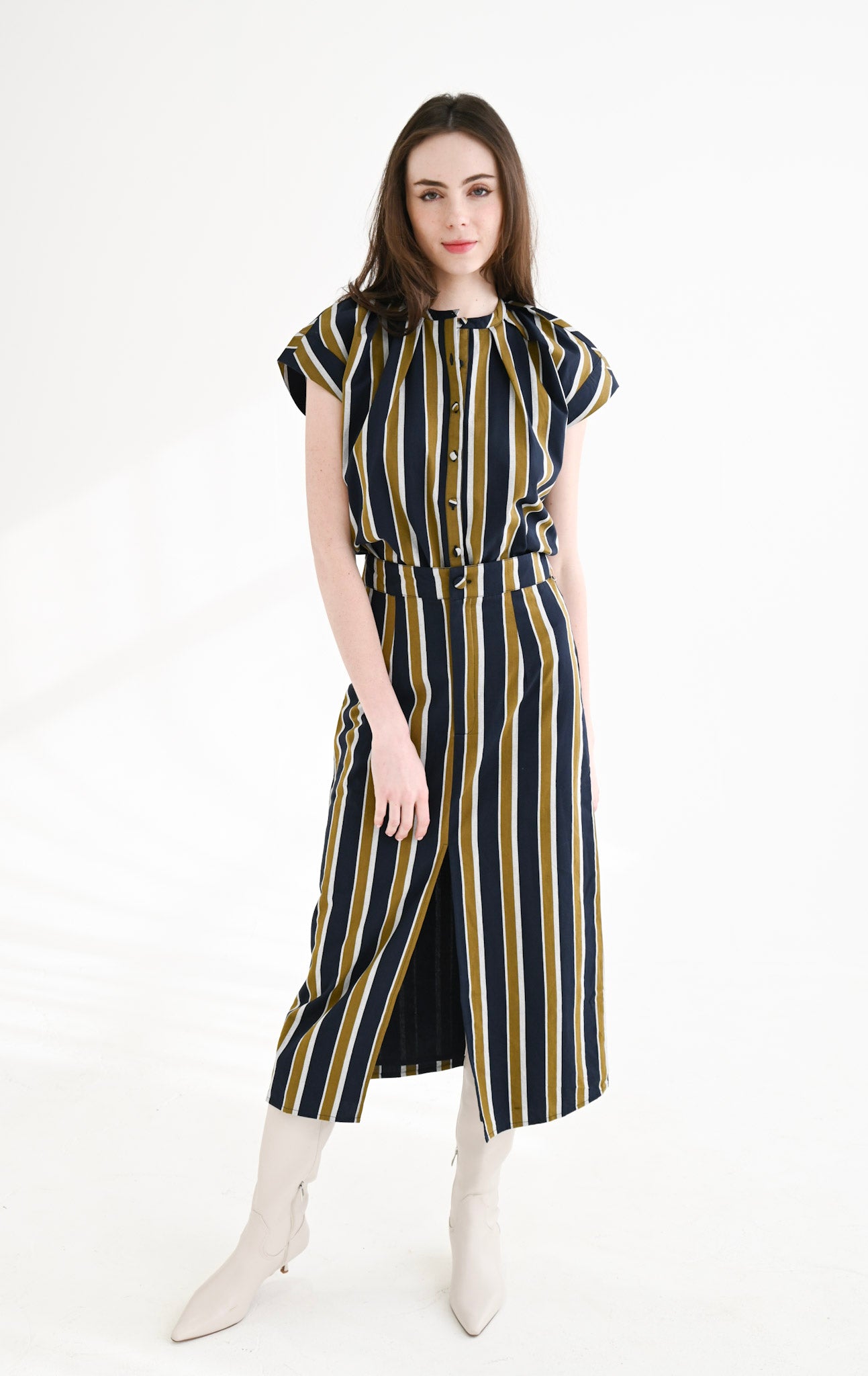 Limelight Top Shirting Stripe