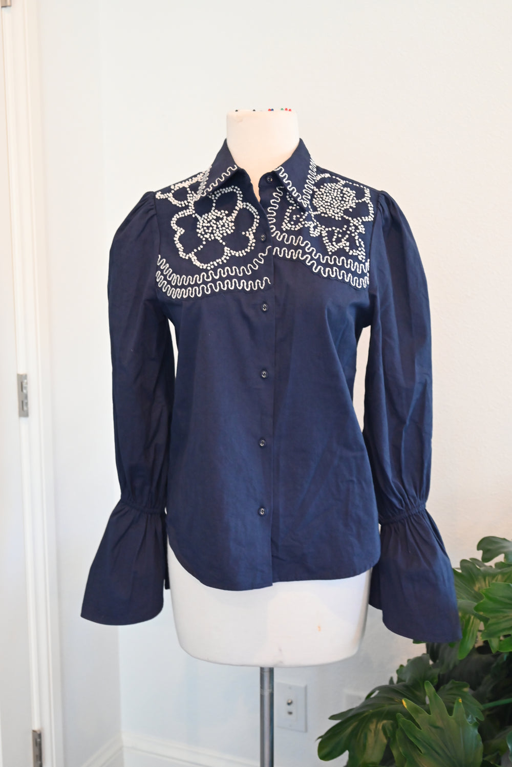 French Knot Button Down