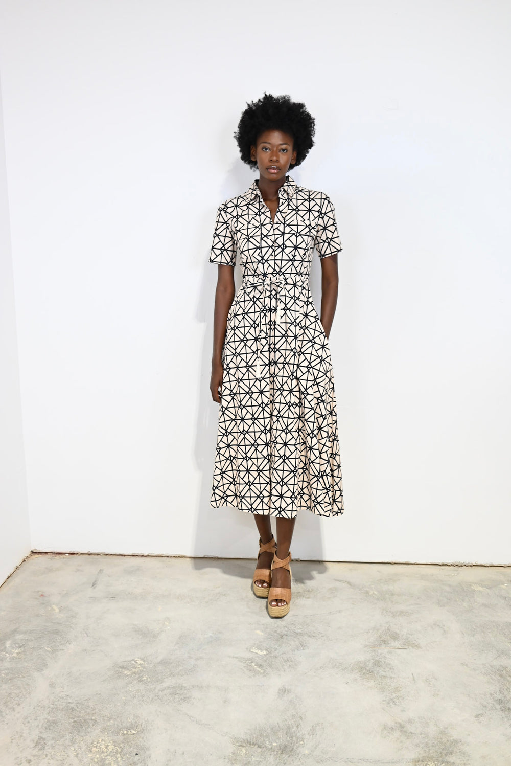 Kelli Maxi Dress Black Bamboo