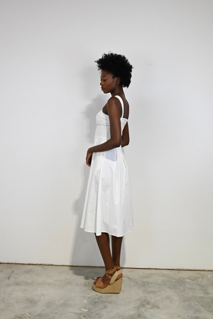Sweetheart Midi White