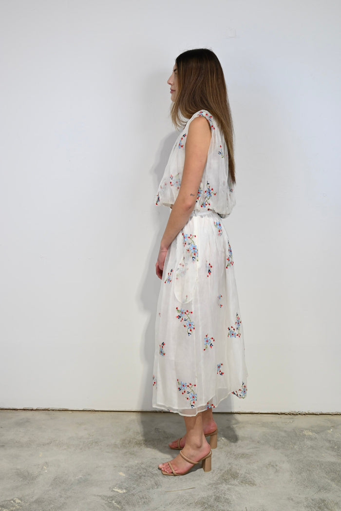 Yarrow Skirt Cross Stitch Organza