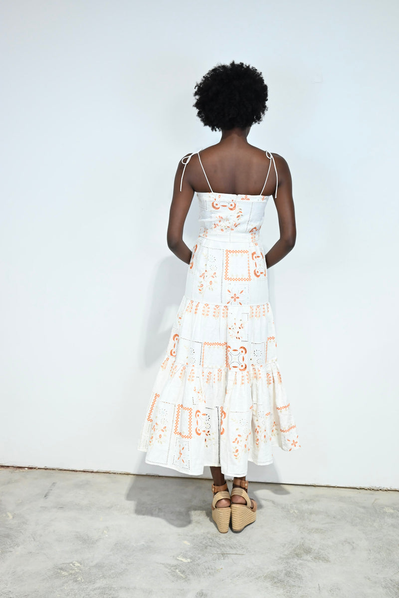 Lindsey Long Dress Oaxaca Linen