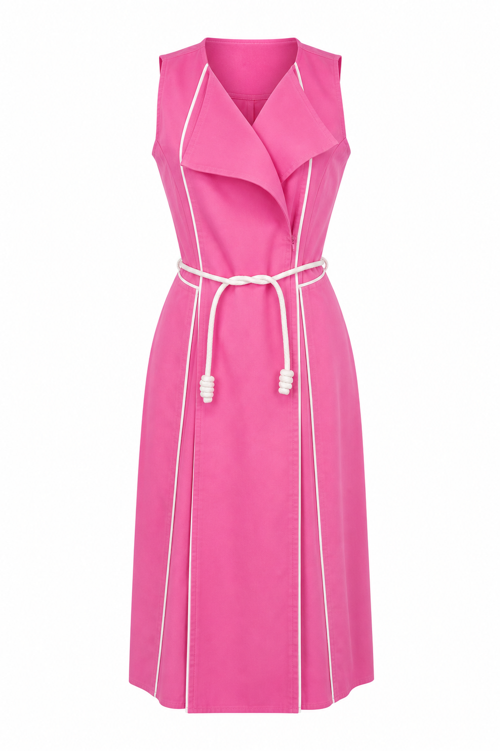 Florentine Wrap Dress Pink