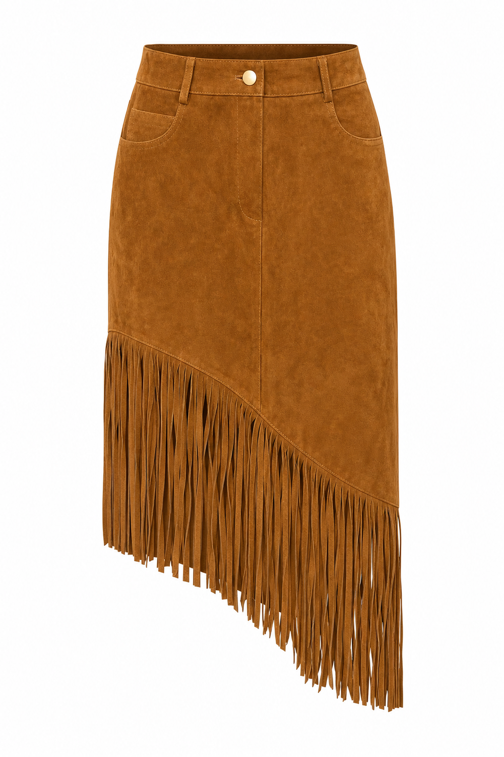 Leather Fringe Skirt Saddle