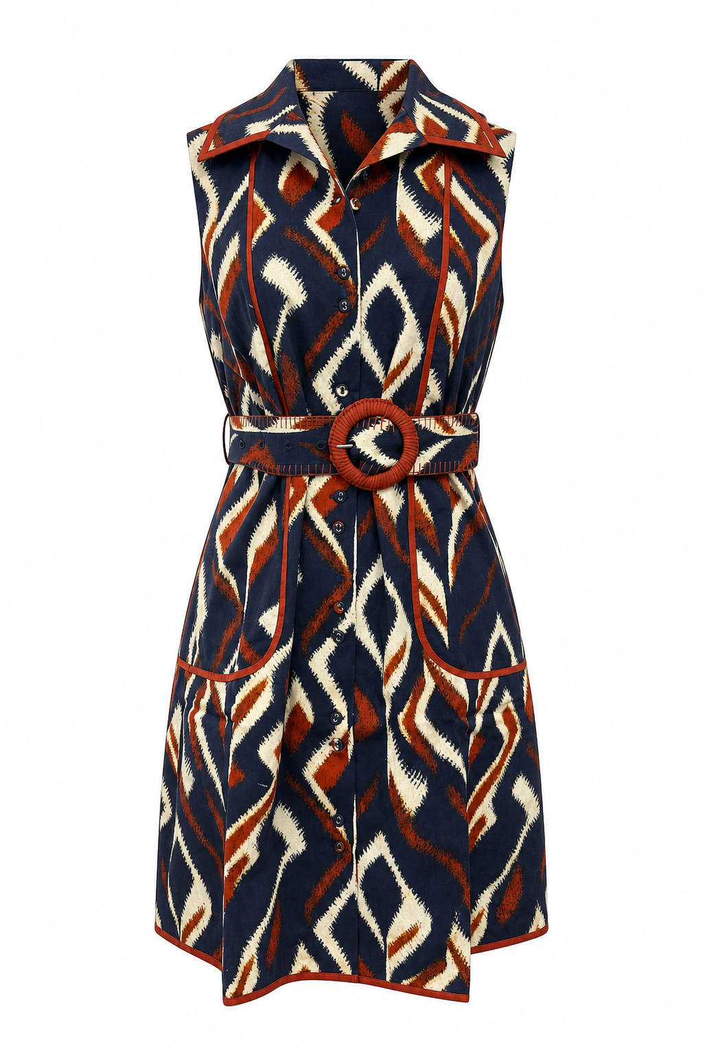 Grasse Short Dress Tribal Multi / L