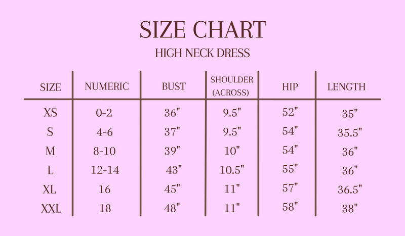 High Neck Dress Fire Orange Seersucker