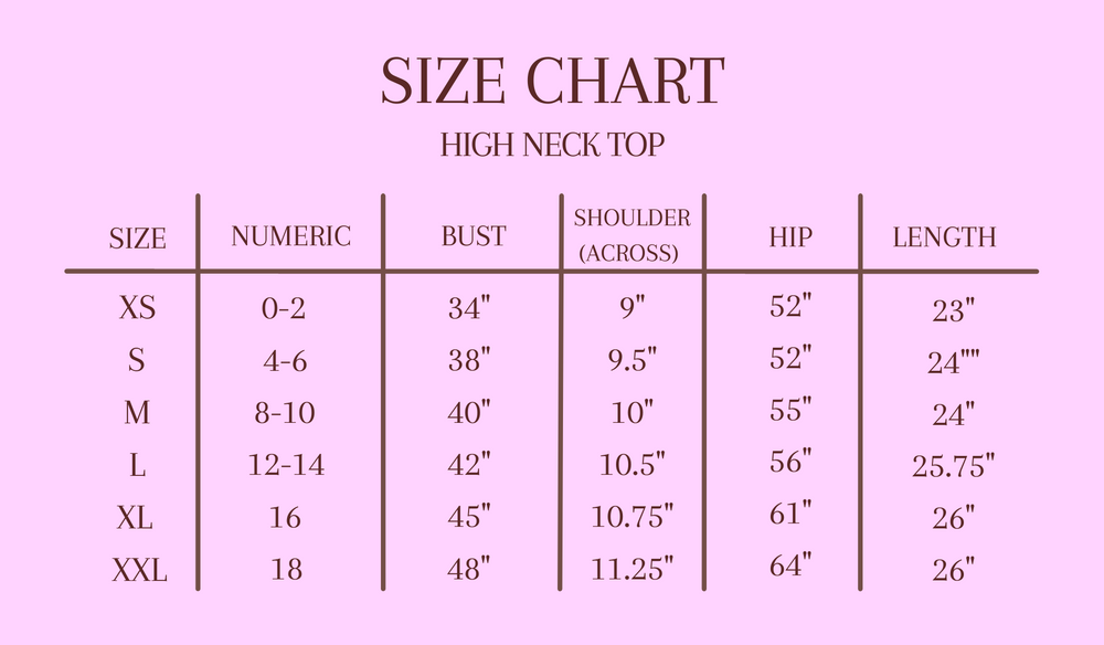 Blush Pink Poplin High Neck Top