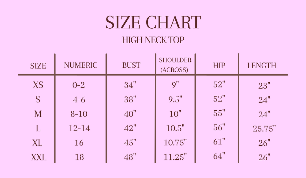 High Neck Top Purple
