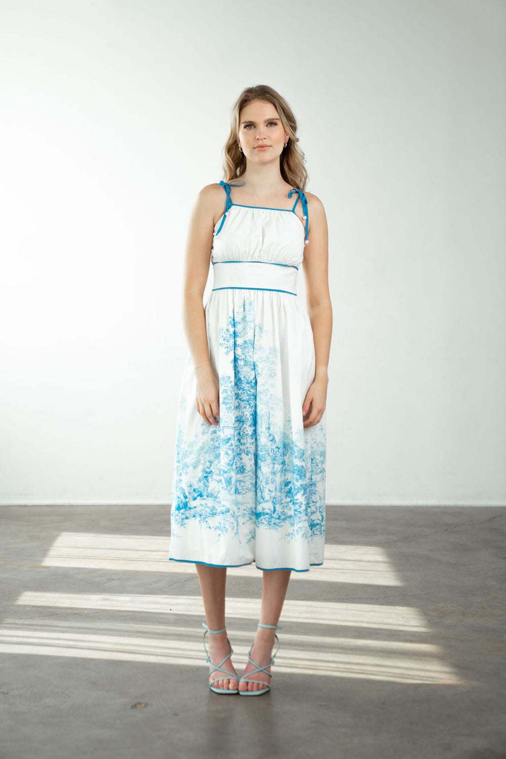 Grasse Piped Sundress