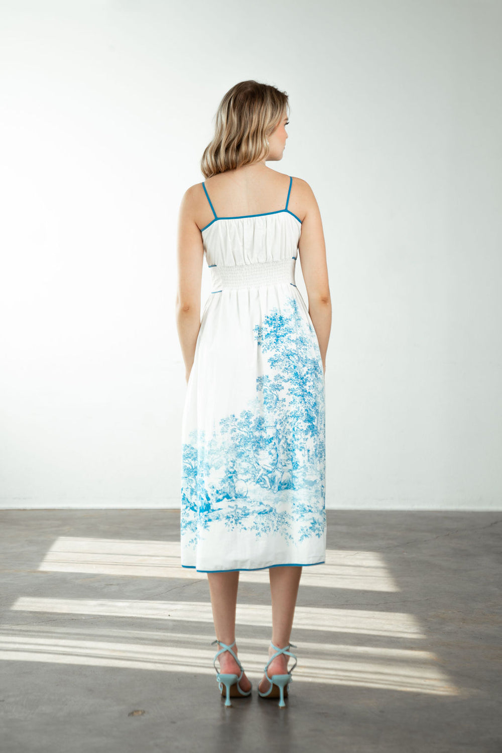 Grasse Piped Sundress