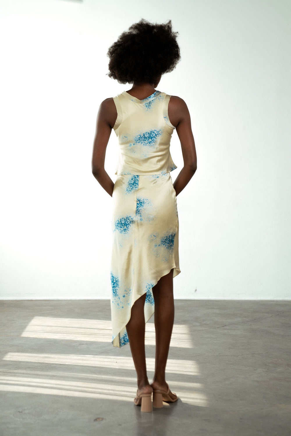 Bias Cut Slip Top