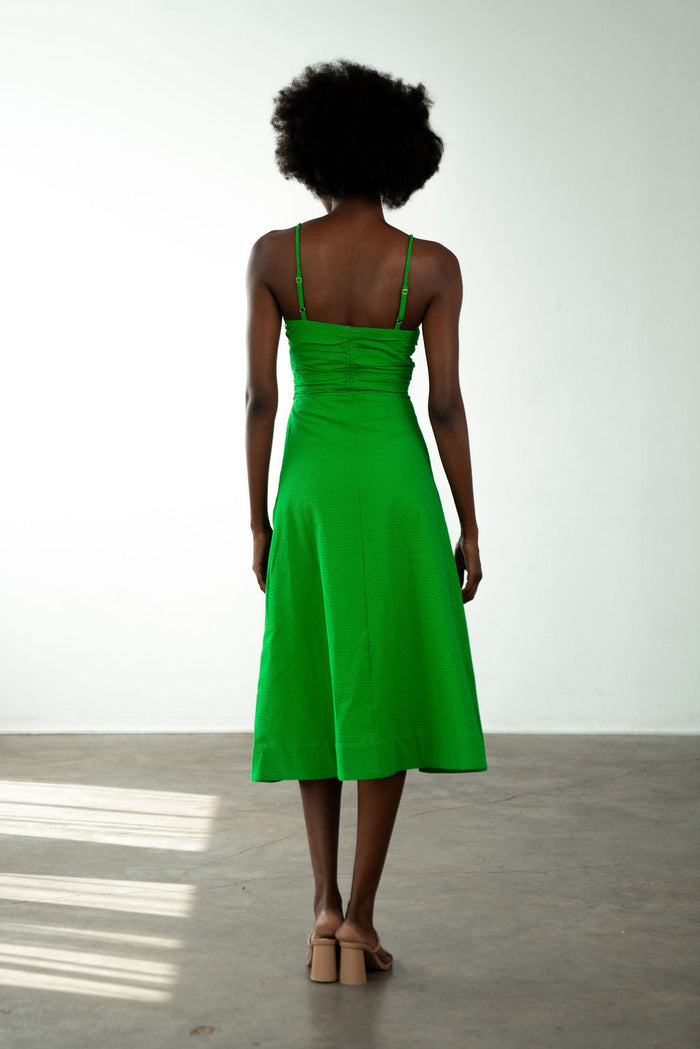 Bordeaux Dress Kelly Green