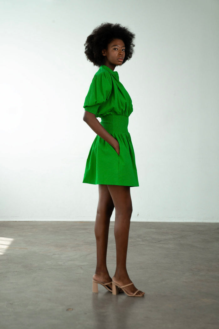 Cynthia Dress Kelly Green