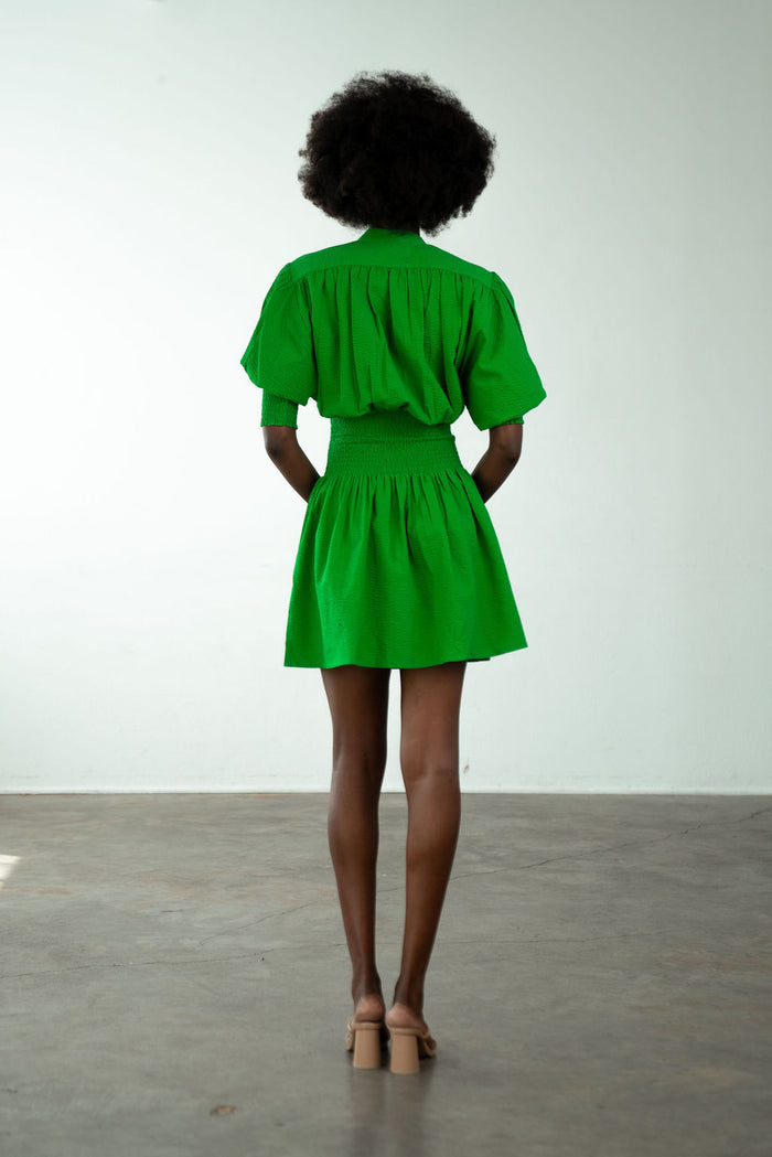 Cynthia Dress Kelly Green