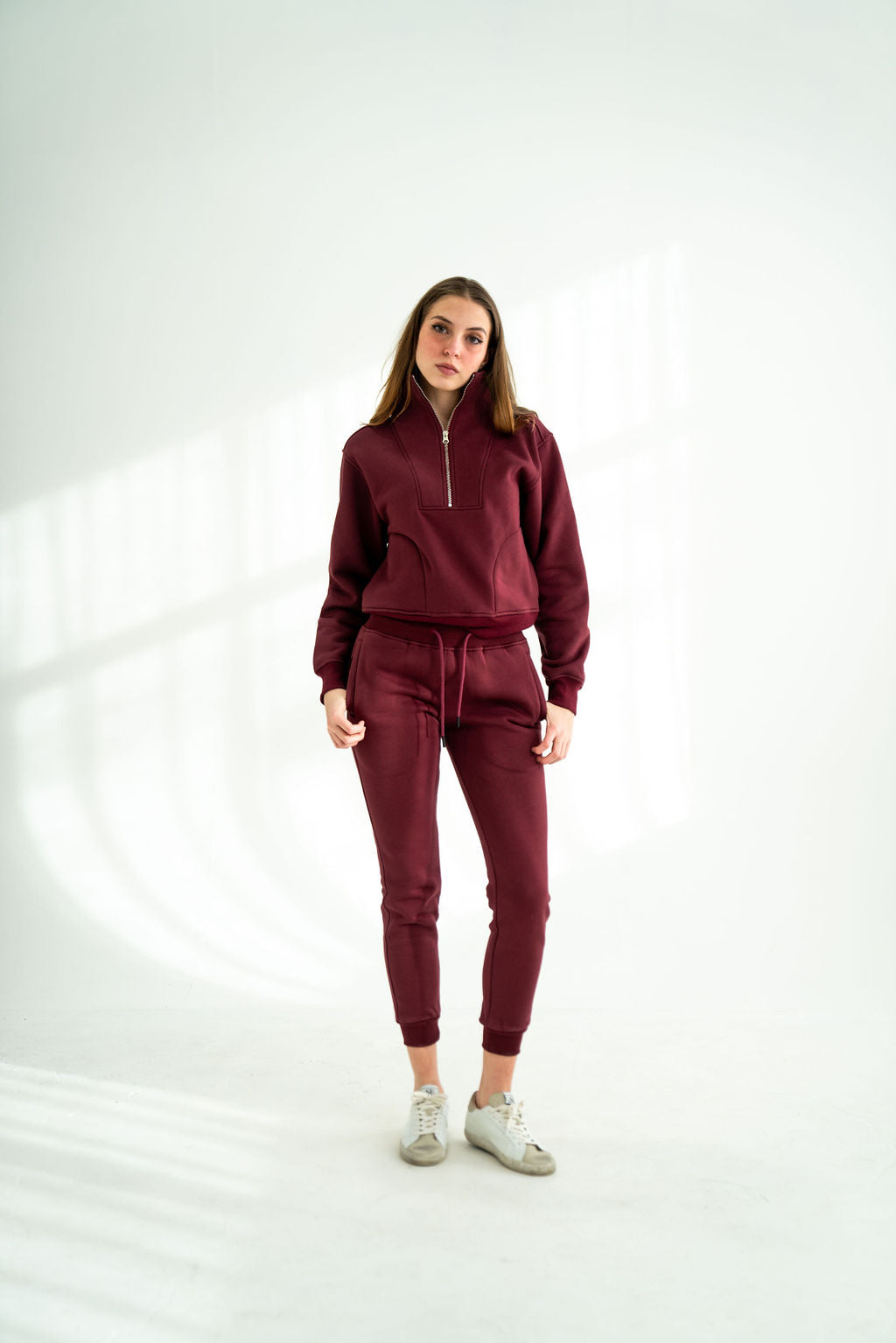 Jackie Pullover Burgundy