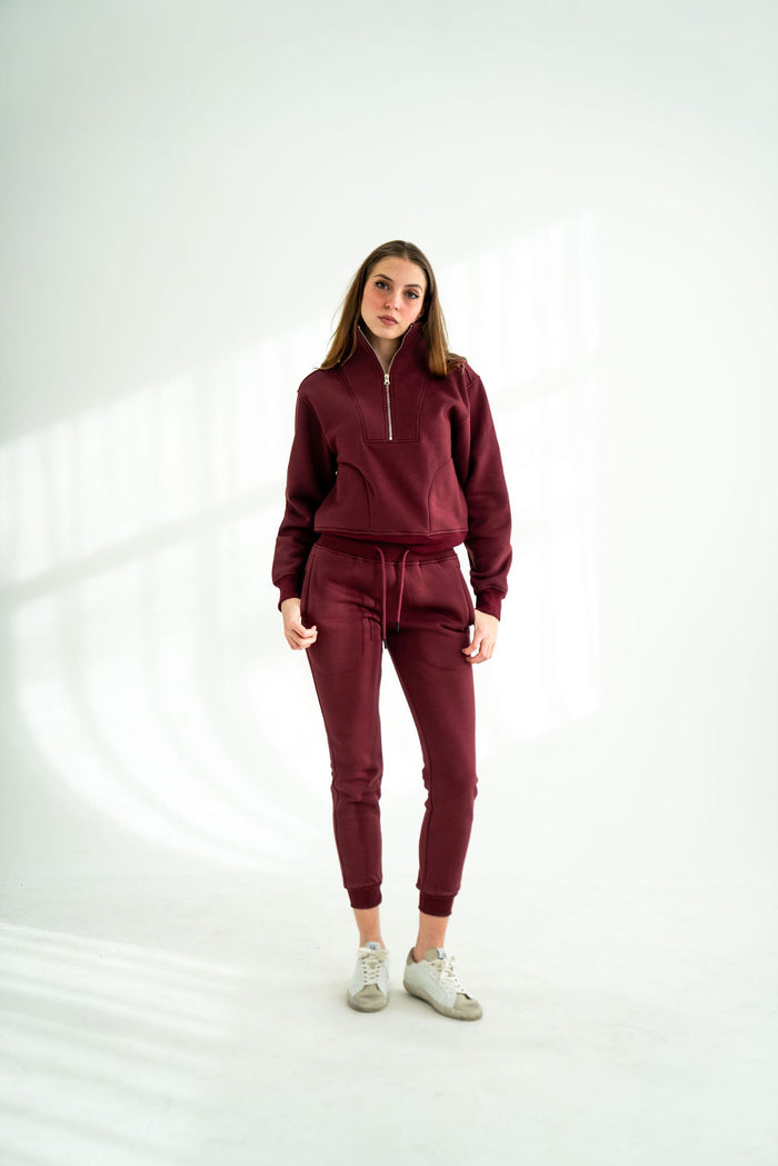 Jackie Pullover Burgundy