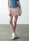 Cora Pleated Skirt Pink Floral